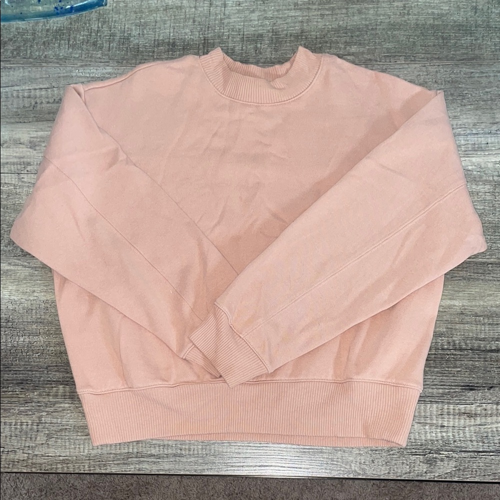 A New Day Blush Pink Fleece Pullover